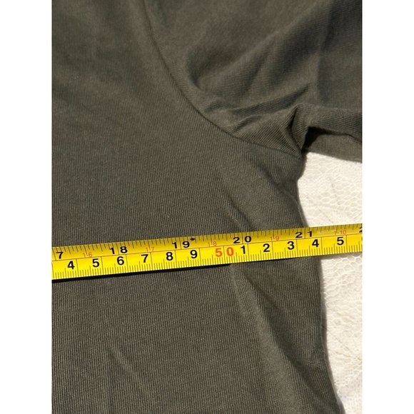 Levis Men Long Sleeve T Shirt Graphic Print Classic Fit Casual Surplus Green L - Picture 7 of 7